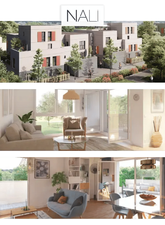 NALI – Appartements neufs du T2 au T4